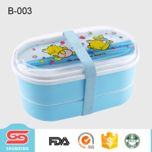 nouveau style voyage portable bento boîte à lunch étanche pour les enfants